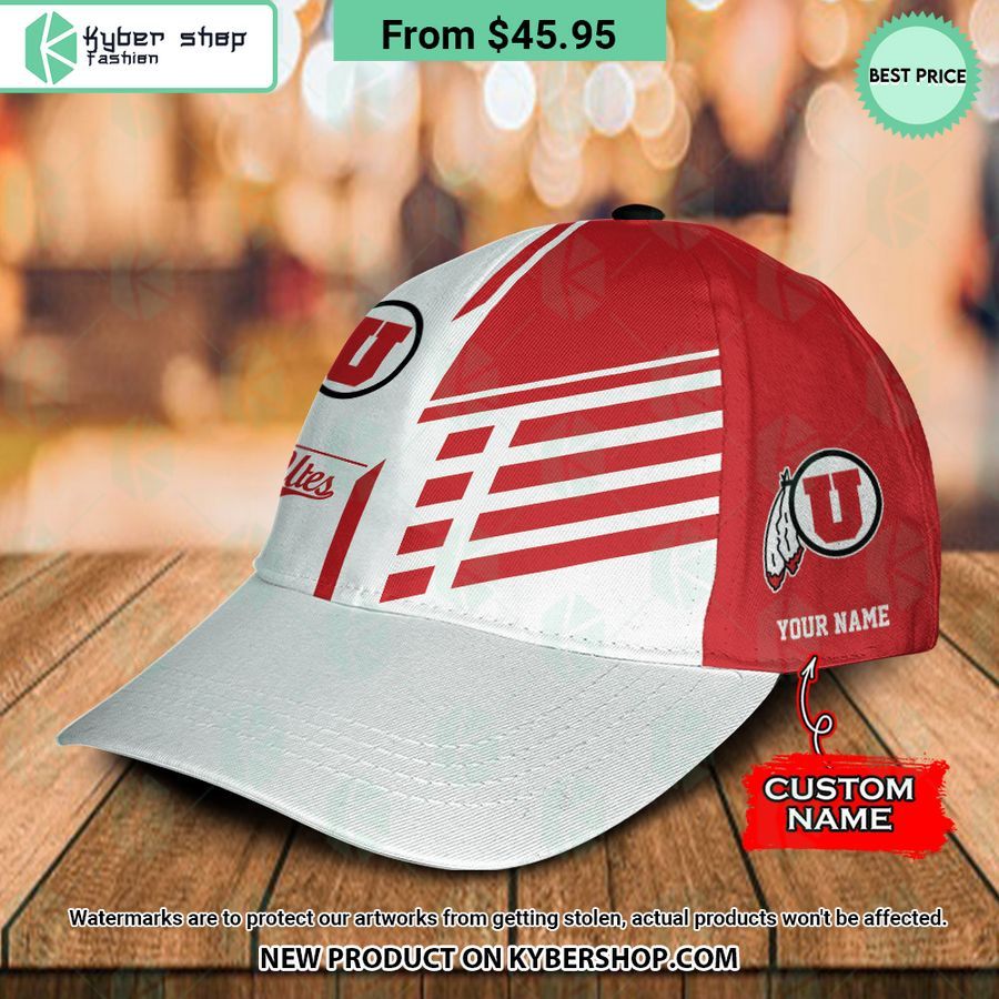 Utah Utes CUSTOM Polo Shirt, Cap