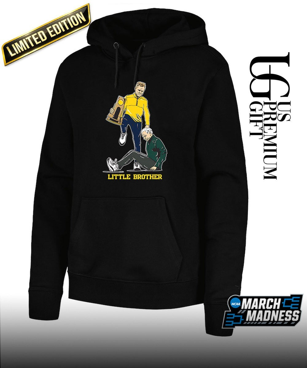 Little brother Dusty May coach Michigan Wolverines basketball shirt