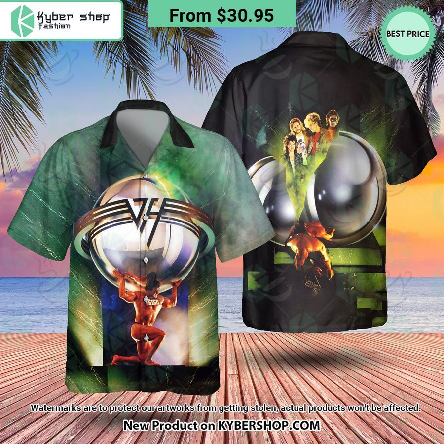 Van Halen 5150 Album Hawaiian Shirt