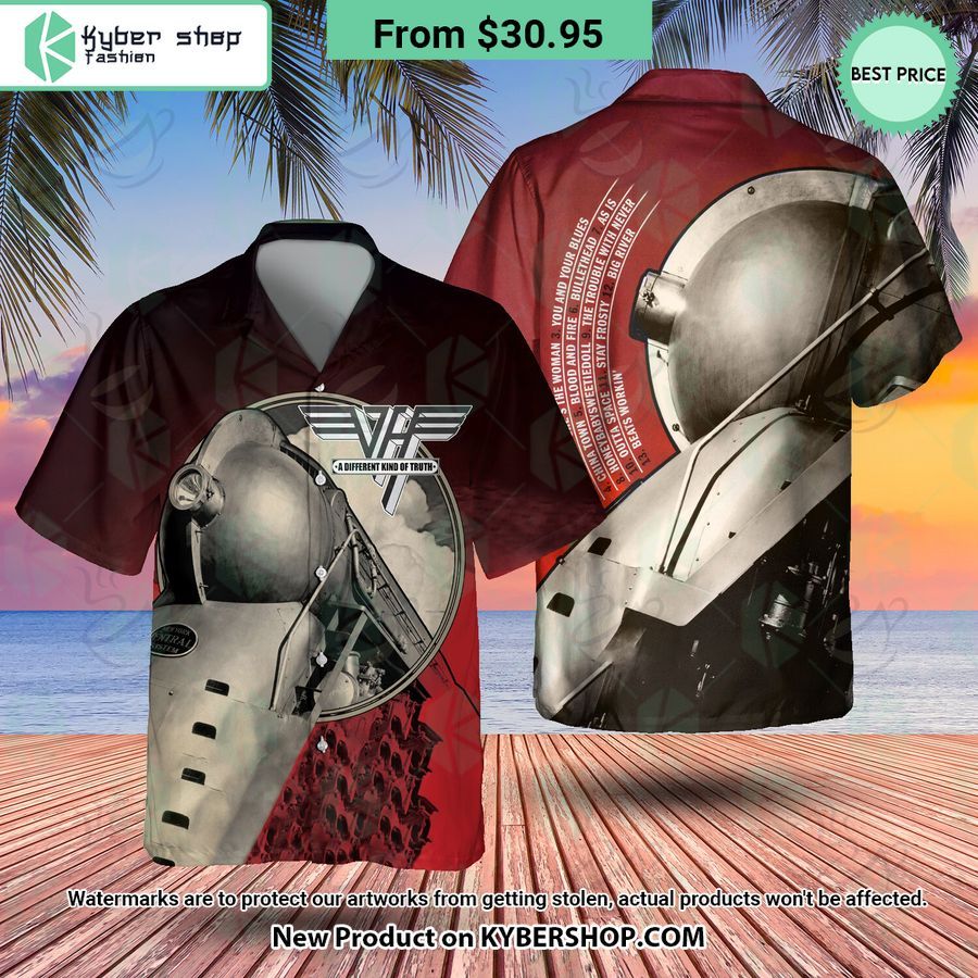Van Halen A Different Kind Of Truth Album Hawaiian Shirt