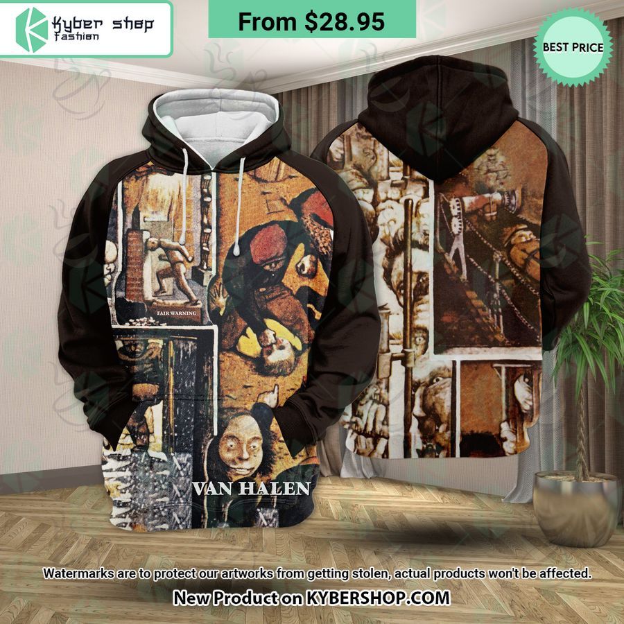 Van Halen Fair Warning Album Shirt, Hoodie, Tank Top