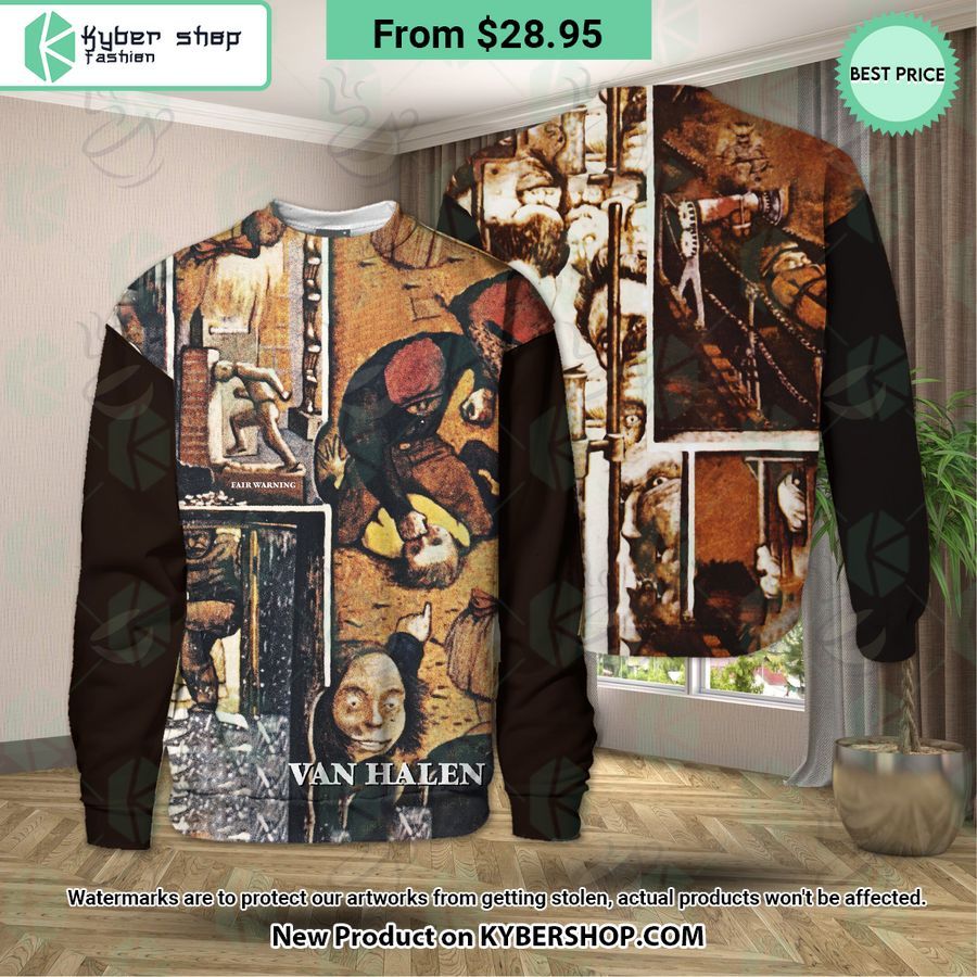 Van Halen Fair Warning Album Shirt, Hoodie, Tank Top