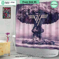 Van Halen Fallout In Little Rock ’79 Album Windown Curtain, Shower Curtain