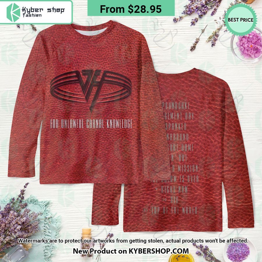 Van Halen For Unlawful Carnal Knowledge Album Shirt, Hoodie, Tank Top
