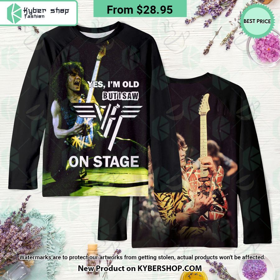 Van Halen Yes I’M Old But I Saw On Stage Shirt, Hoodie, Tank Top