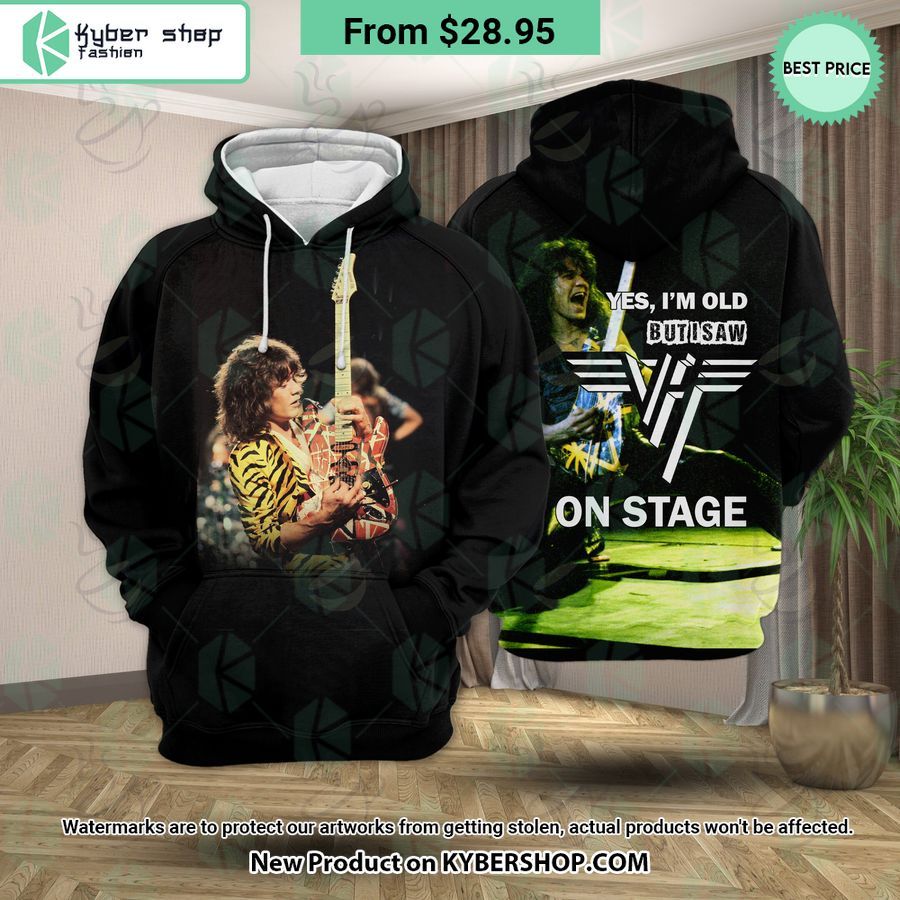 Van Halen Yes I’M Old But I Saw On Stage Shirt, Hoodie, Tank Top