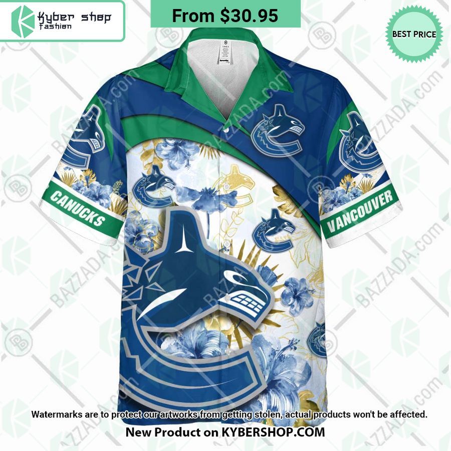 Vancouver Canucks custom personalized Hawaiian Shirt