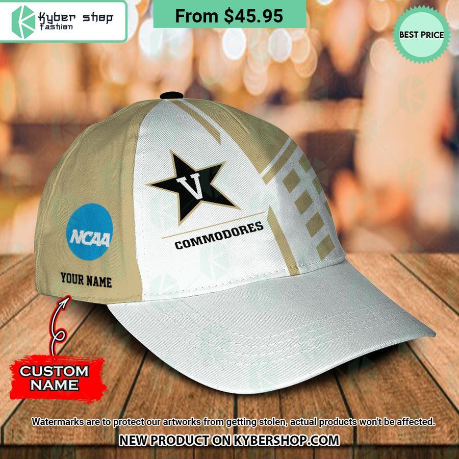 Vanderbilt Commodores CUSTOM Polo Shirt, Cap
