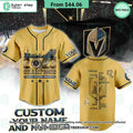 Vegas Golden Knights 2023 NHL Final Champions CUSTOM Baseball Jersey