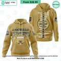 Vegas Golden Knights 2023 Stanley Cup Champions gold Hoodie