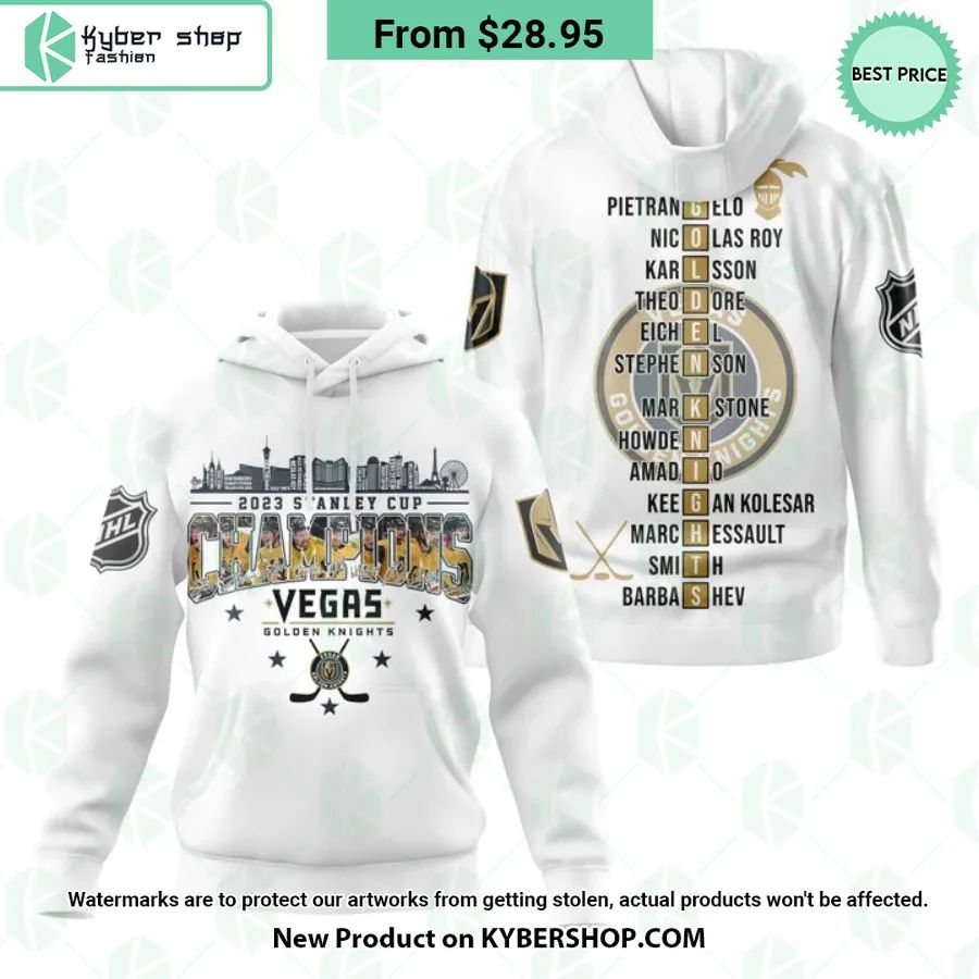 Vegas Golden Knights 2023 Stanley Cup Champions Hoodie