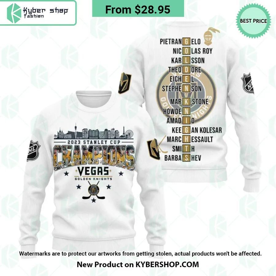Vegas Golden Knights 2023 Stanley Cup Champions Hoodie