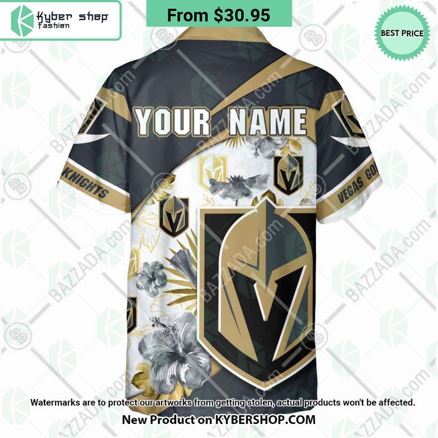 Vegas Golden Knights custom personalized Hawaiian Shirt