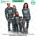 Vegas Golden Knights NHL Family Holiday Pajamas Set