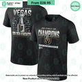 Vegas Golden Knights Signature Stanley Cup Champions T Shirt