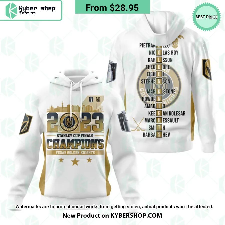 Vegas Golden Knights Stanley Cup Champions 2023 Hoodie