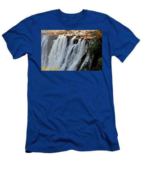 Victoria Falls On The Zambezi River From Zambia Africa T-Shirt