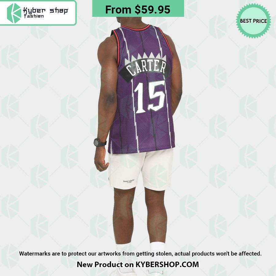 Vince Carter 15 Toronto Raptors Basketball Jersey