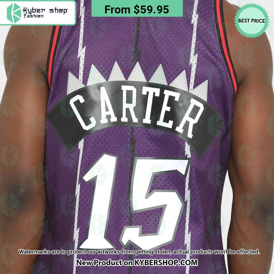 Vince Carter 15 Toronto Raptors Basketball Jersey
