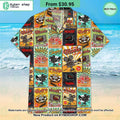 Vintage Movies Cartoon Series Hawaiian Shirt