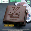 Virginia Cavaliers CUSTOM Leather Wallet