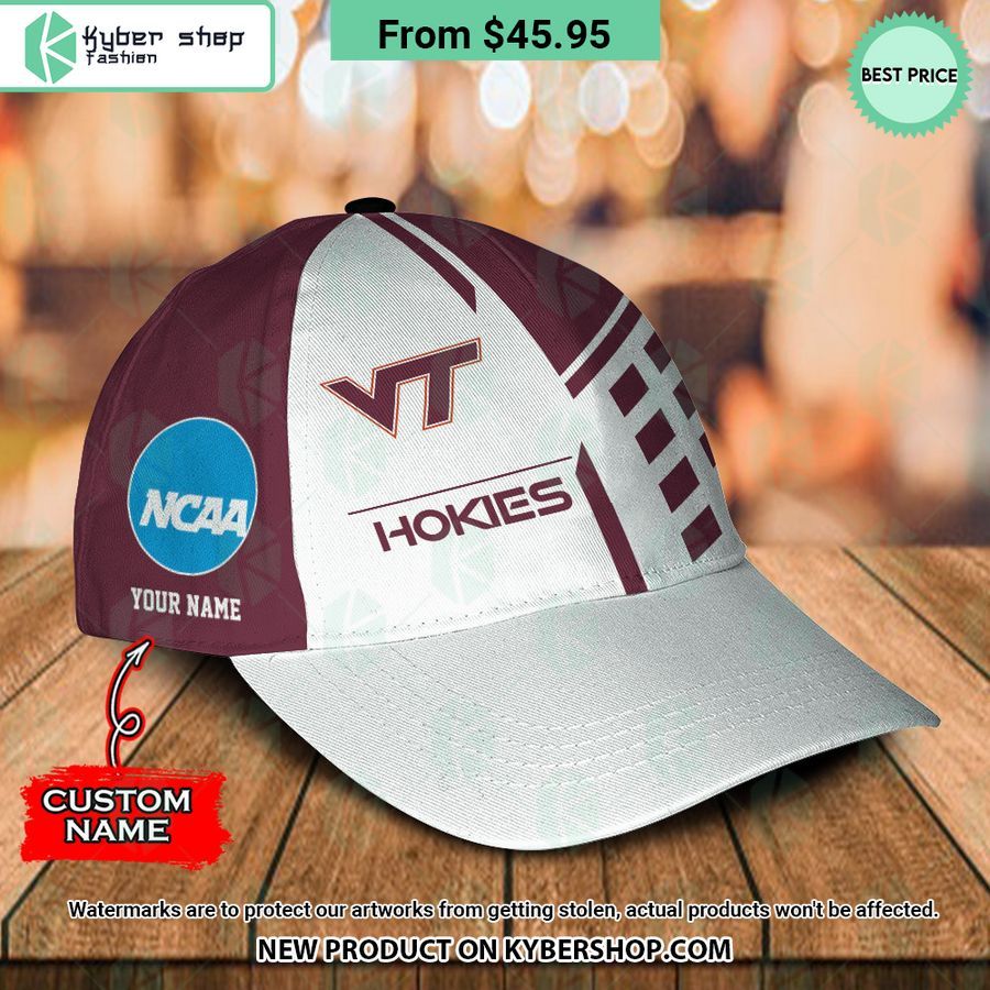 Virginia Tech Hokies CUSTOM Polo Shirt, Cap