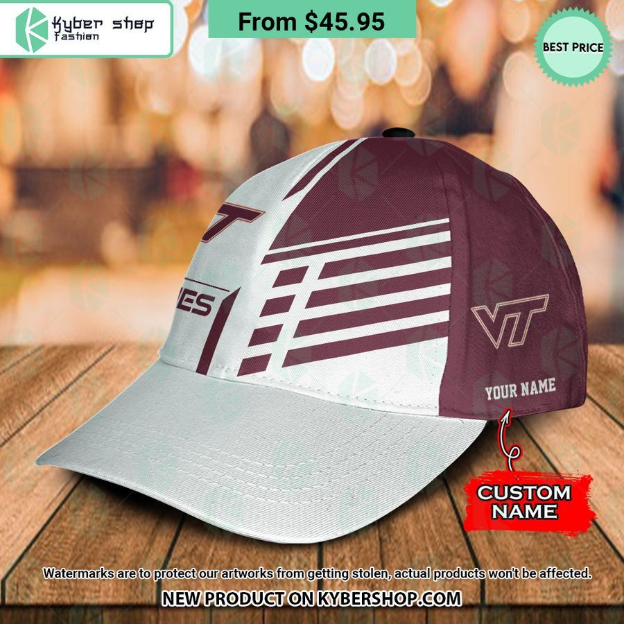 Virginia Tech Hokies CUSTOM Polo Shirt, Cap
