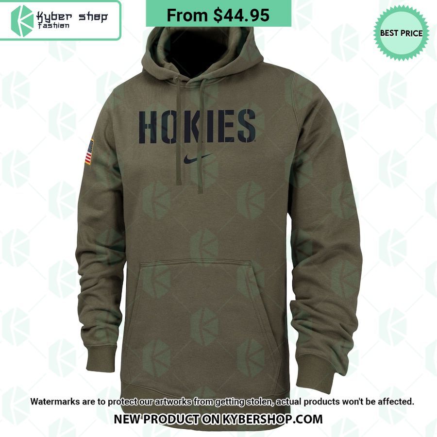 Virginia Tech Hokies Military Salute to Service Veterans Hoodie