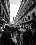 Visitors In Venice Print