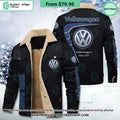 Volkswagen Fleece Leather Jacket