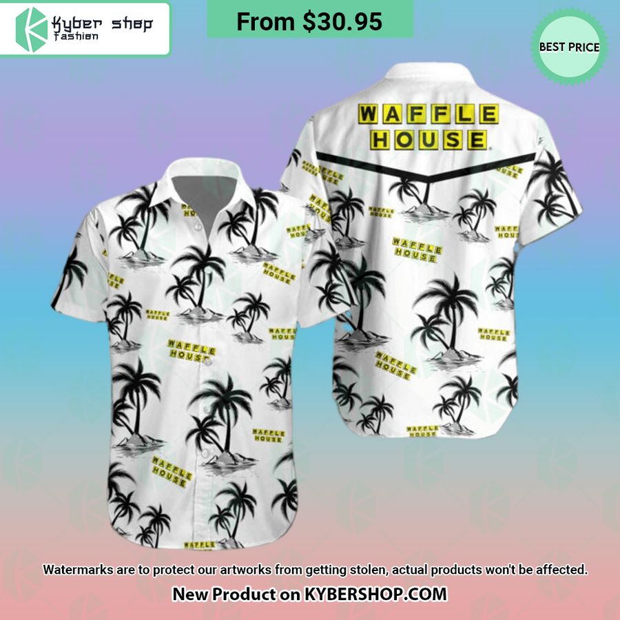 Waffle House Hawaiian Shirt