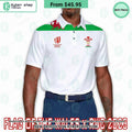 Wales Flag Rugby World Cup Polo Shirt