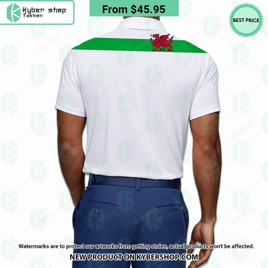 Wales Flag Rugby World Cup Polo Shirt