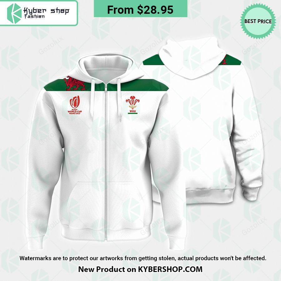 Wales Flag Rugby World Cup Shirt, Hoodie