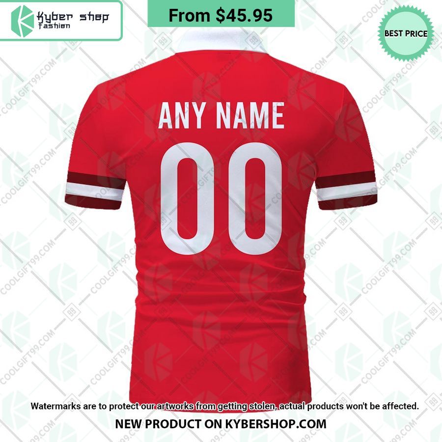 Wales Rugby Home Jersey Rugby World Cup 2023 CUSTOM Polo Shirt