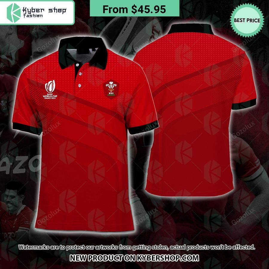 Wales Rugby World Cup France 2023 Polo Shirt