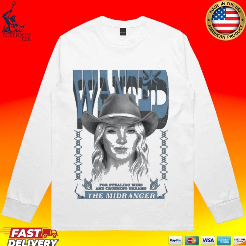 Wanted For Stealing Wins And Crushing Dreams The Midranger Paige Bueckers T-shirt