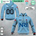 Waratahs Super Rugby Pacific Home Jersey CUSTOM Hoodie