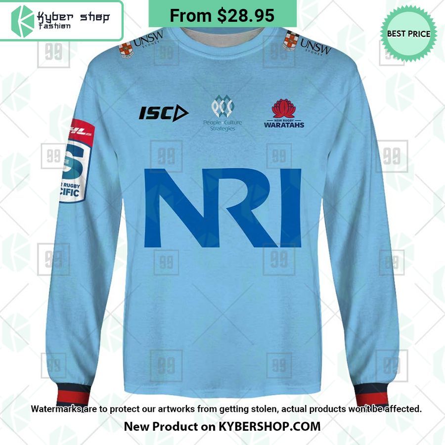 Waratahs Super Rugby Pacific Home Jersey CUSTOM Hoodie