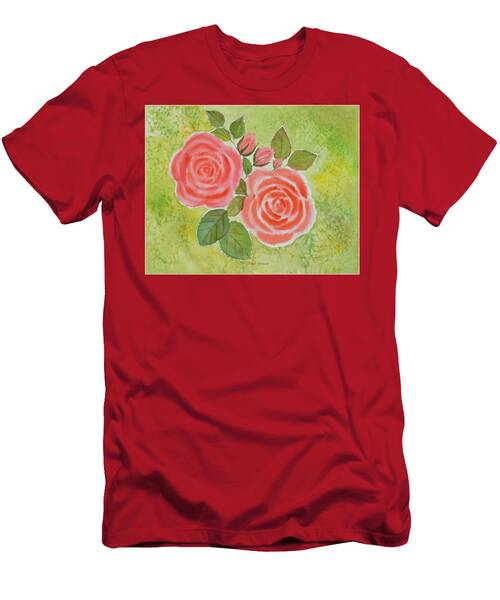 Watercolor Roses 3 T-Shirt