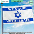 We Stand With Israel Flag