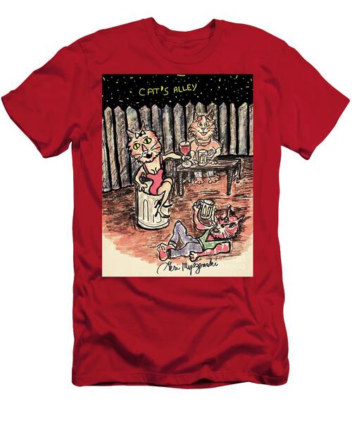 Welcome To Cat's Alley T-Shirt
