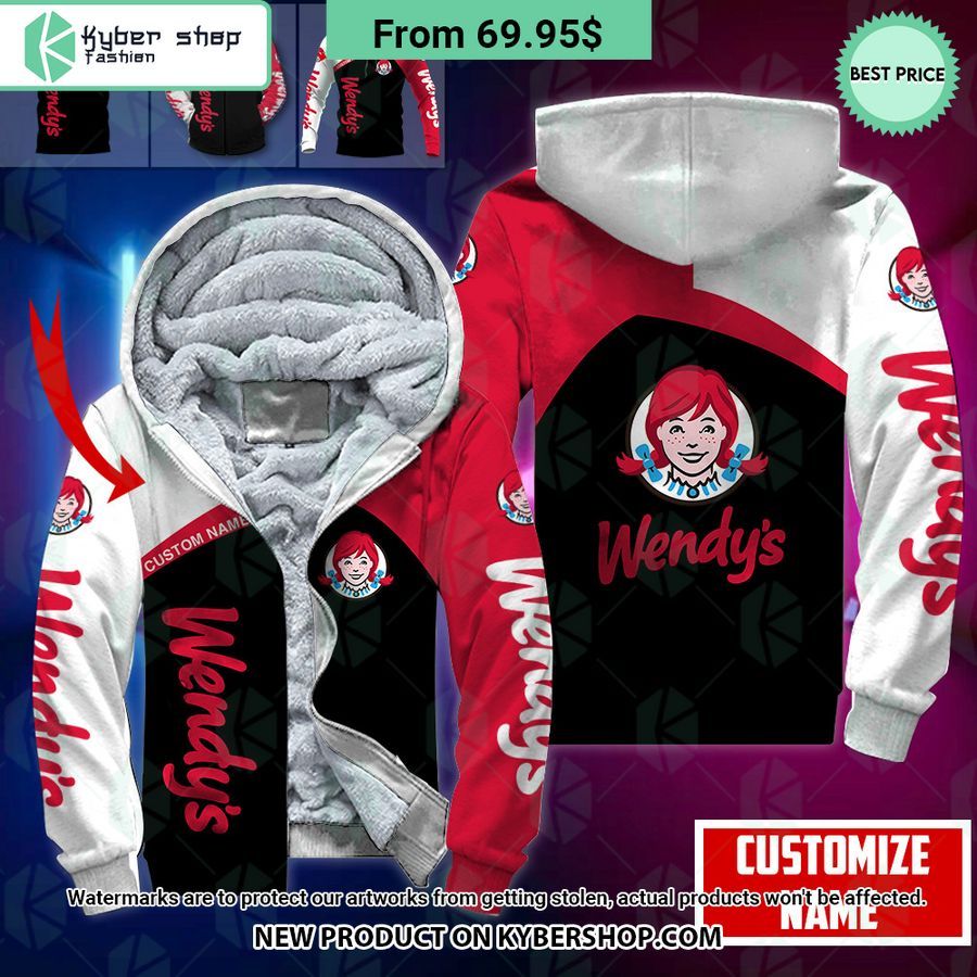 Wendy’s CUSTOM Fleece Hoodie