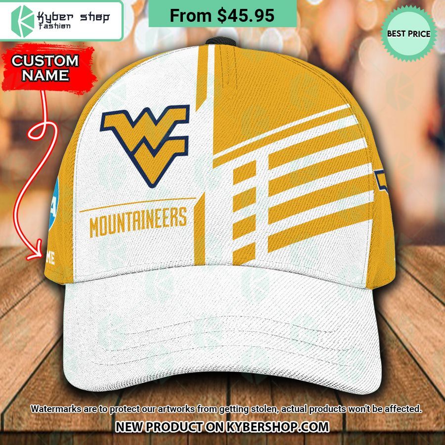 West Virginia Mountaineers CUSTOM Polo Shirt, Cap