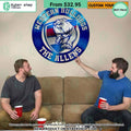 Western Bulldogs CUSTOM Metal Sign