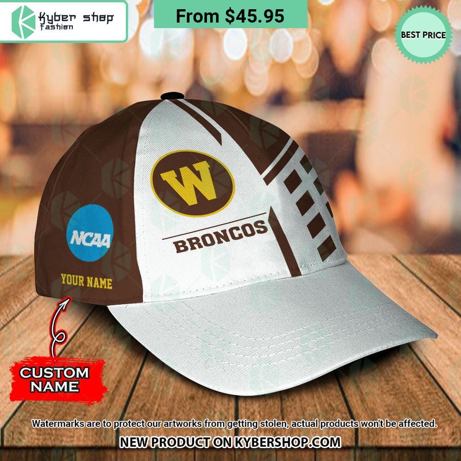 Western Michigan Broncos CUSTOM Polo Shirt, Cap