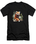 Whimsical Red Panda Nature Design T-Shirt