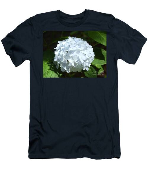 White Panicled Hydrangea Lit By The Sun T-Shirt