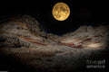 White Pocket Supermoon Print