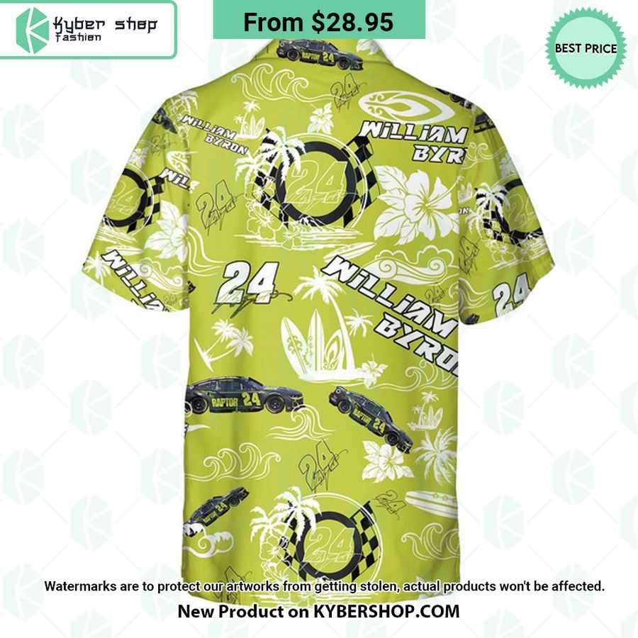 William Byron NASCAR Racing Hawaiian Shirt